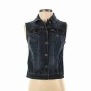 Xhilaration | Dark Denim Jean Vest